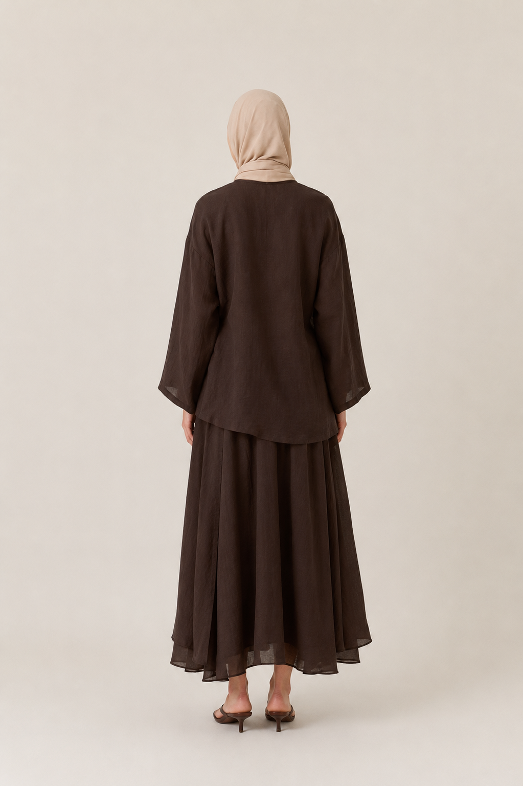 FLOWY SET DARK CHOCOLATE