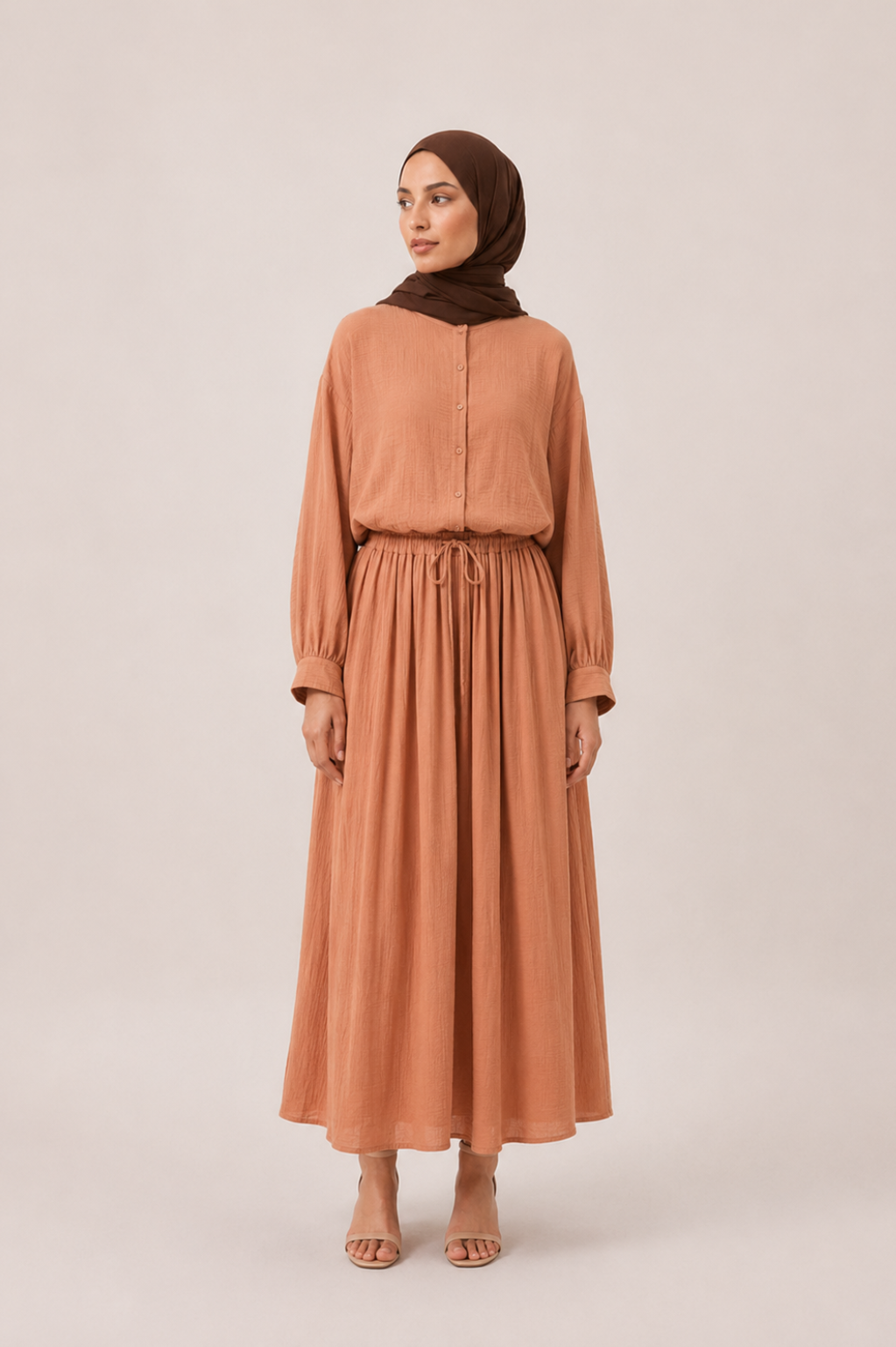 COMFY SET DUSTY PEACH