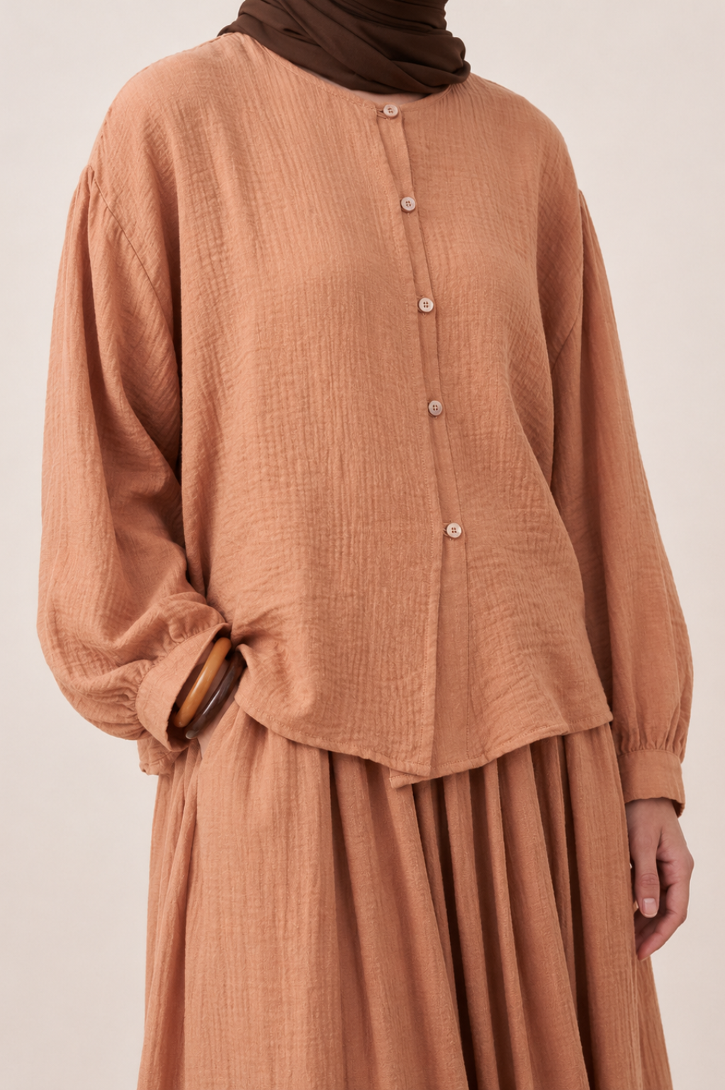 COMFY SET DUSTY PEACH